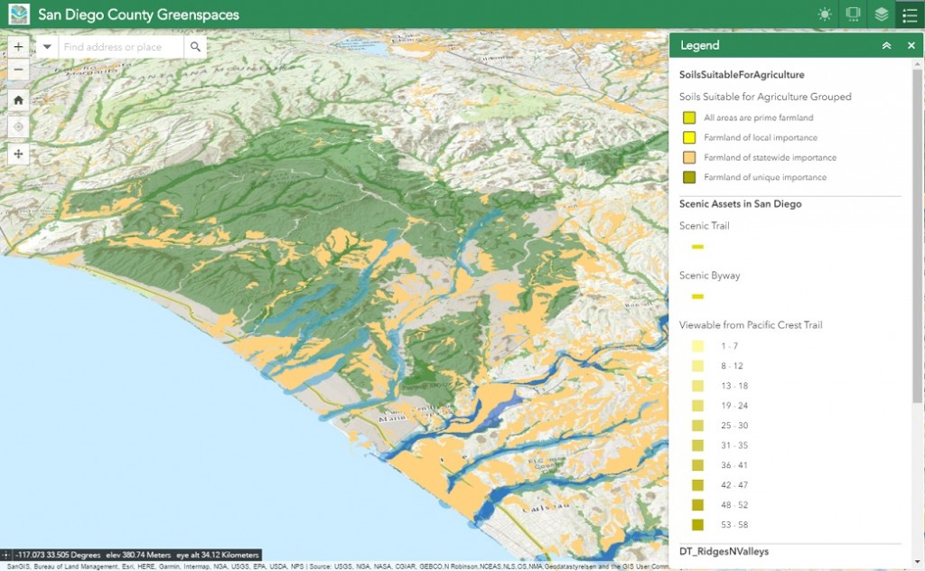 New Legend widget for 3D apps