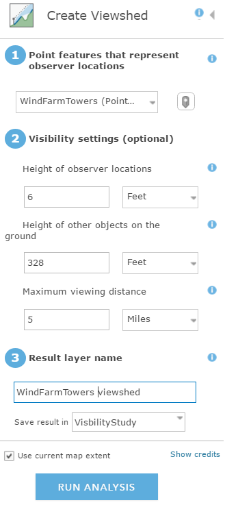 Figure 3: ArcGIS Online Elevation Services