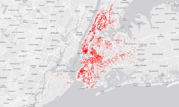 New York City Graffiti, NYC OpenData