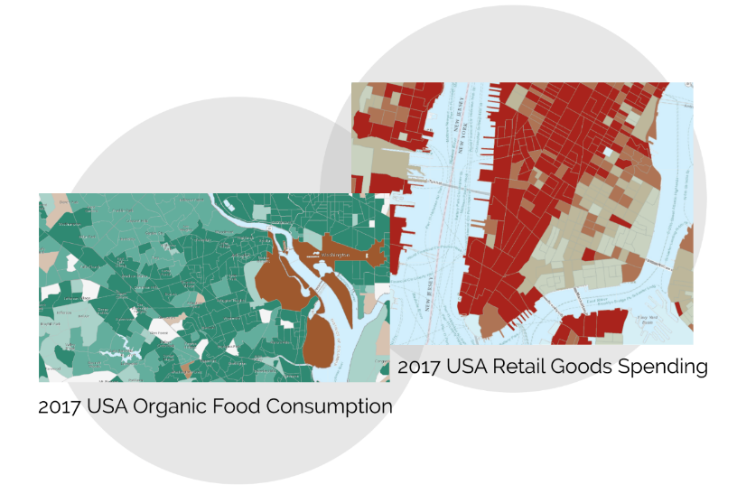 U.S. demographic data in Living Atlas