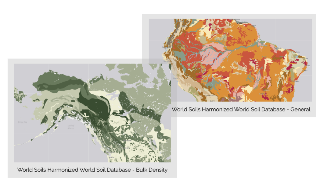 Landscape layer data in Living Atlas