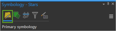 Primary symbology tab