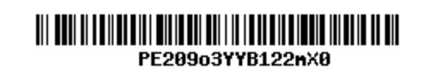 Example barcode