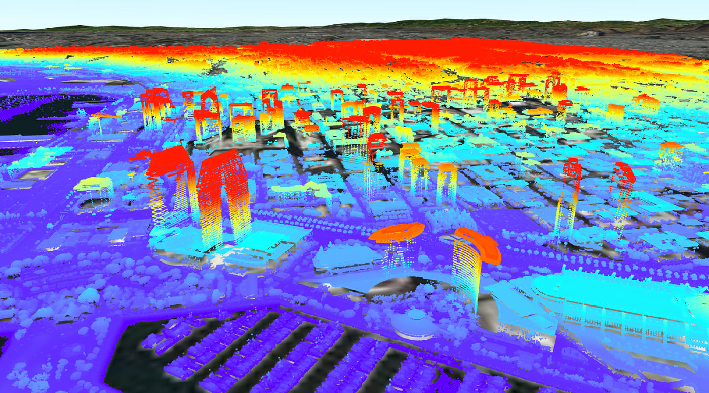 Point cloud scene layer in ArcGIS Runtime