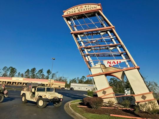 Devestation in Jackson county