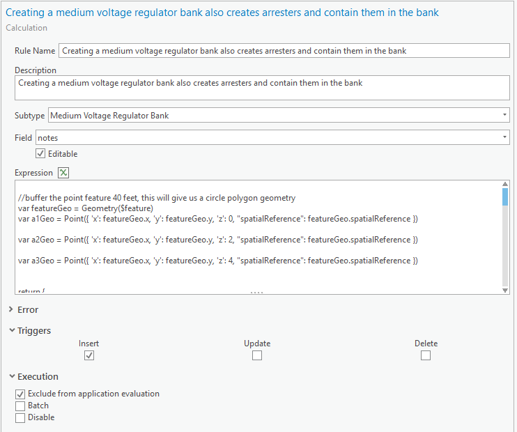 Attribute Rules creates features & assocaitions