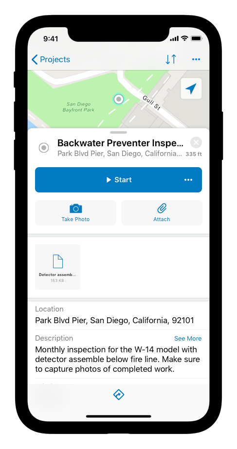 The new look of Workforce provides a natural transition when using Collector or Explorer.