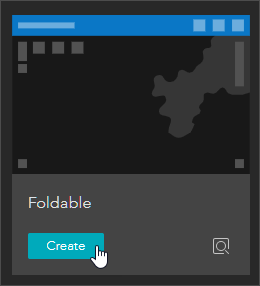 Create experience using a template