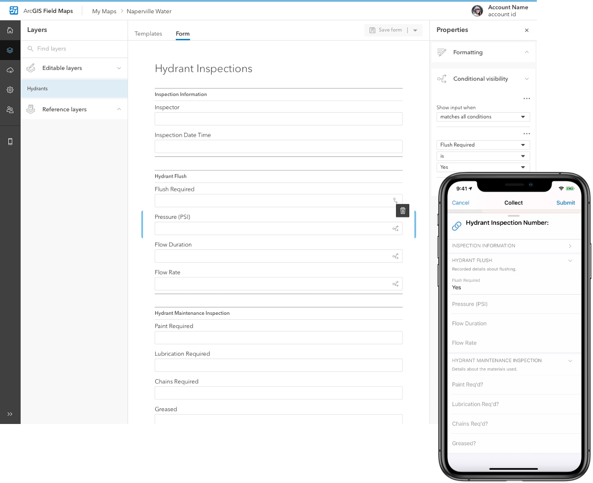 Field Maps Smart Forms
