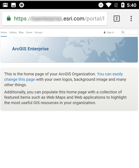 Chrome browser after installing certificate