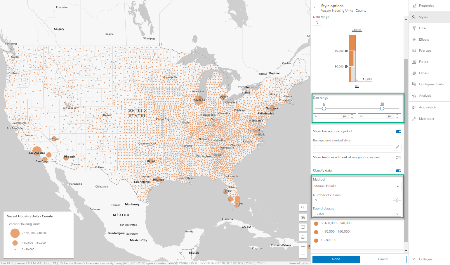 Classes and range options are now adjusted.