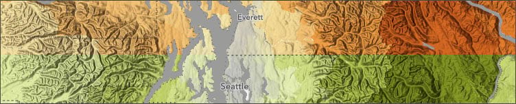 Average Wildfire Hazard Potential in the US