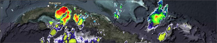 GOES satellite imagery