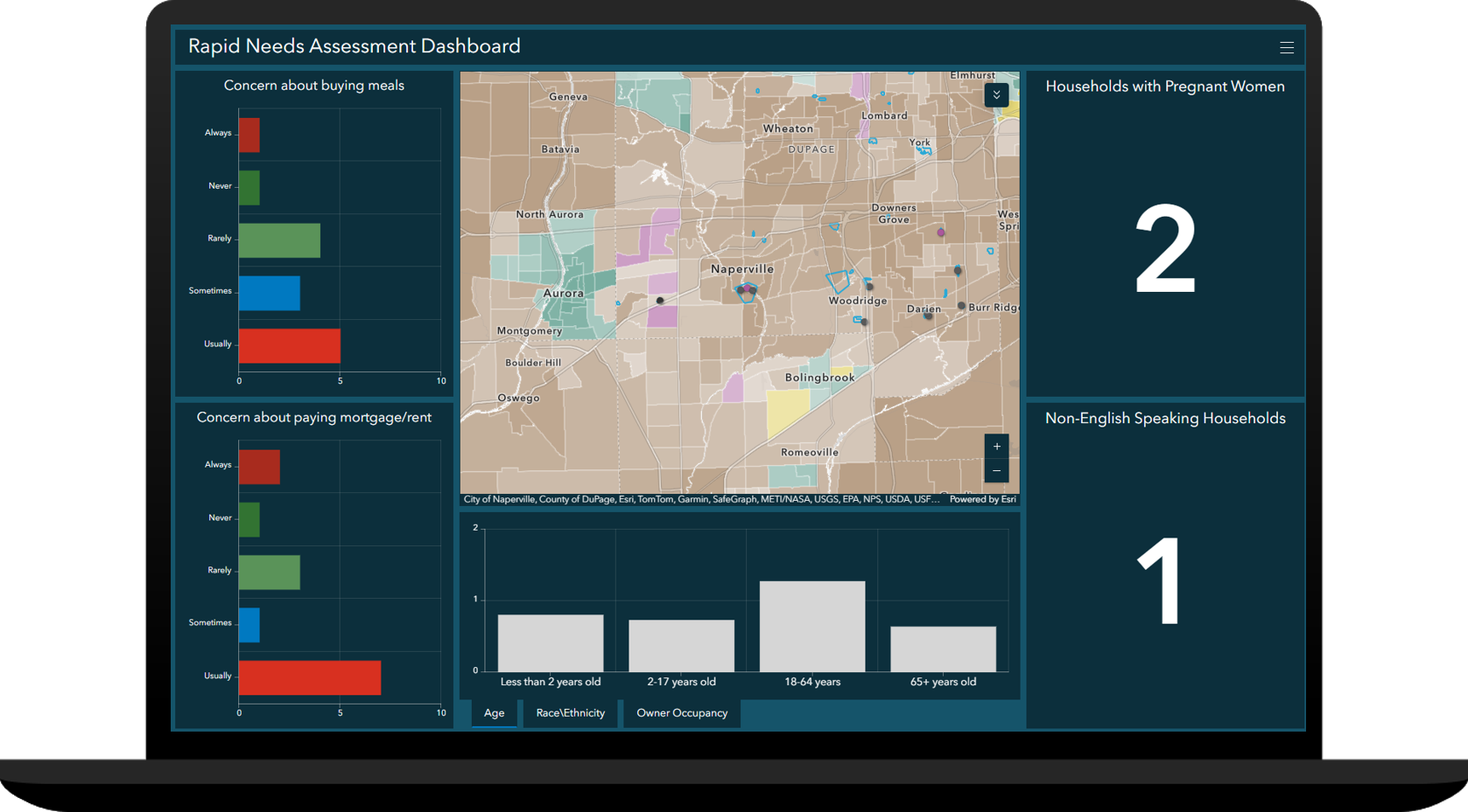 Rapid Needs Assessment Dashboard
