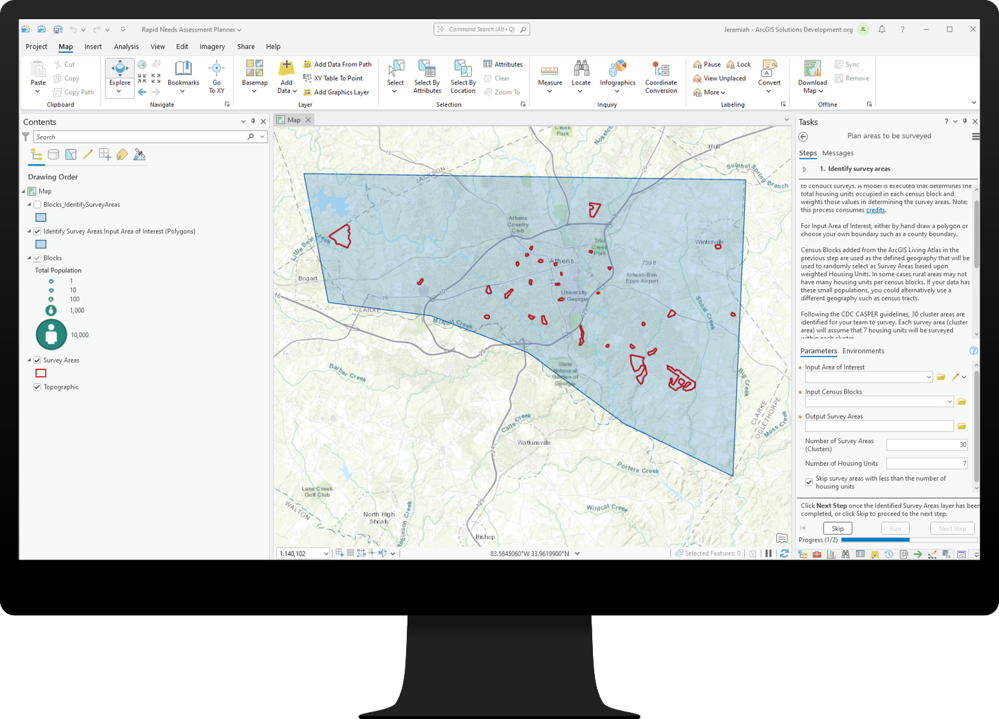 Rapid Needs Assessment Planner