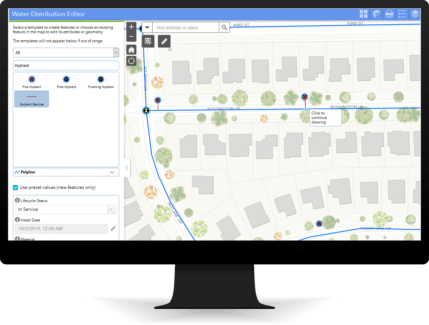 Water Distribution Editor Web App