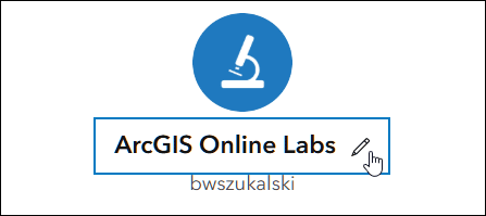 Edit profile name