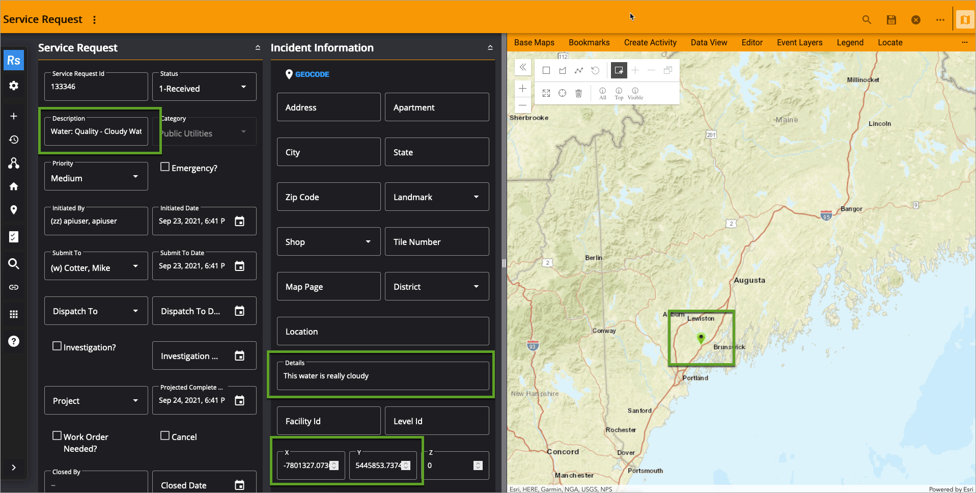 Cityworks respond app