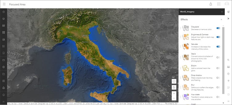 Effects and blending