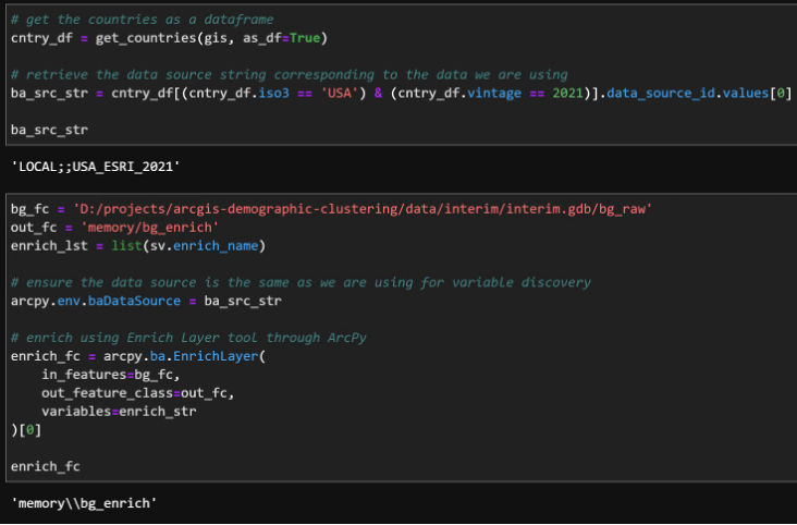 Setting Country Source and Using Enrich Layer