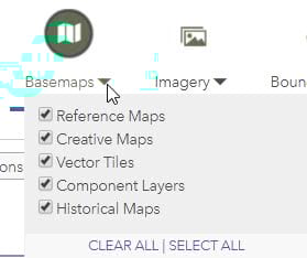Living Atlas Basemaps