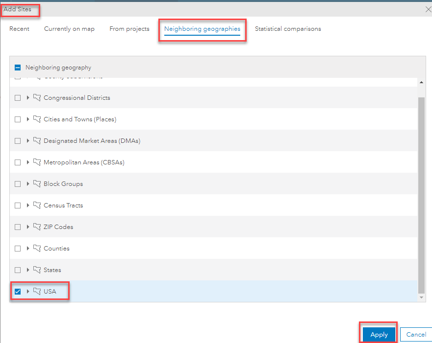 Click Neighboring geographies Click Neighboring geographies
