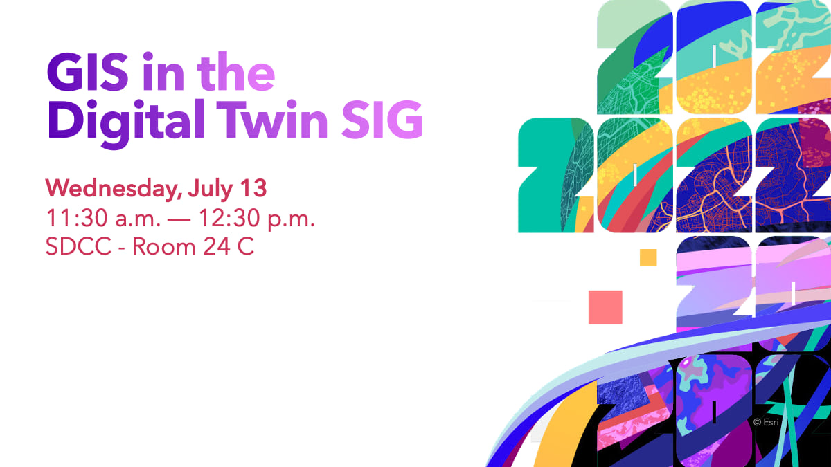 GIS and the Digital Twin SIG
