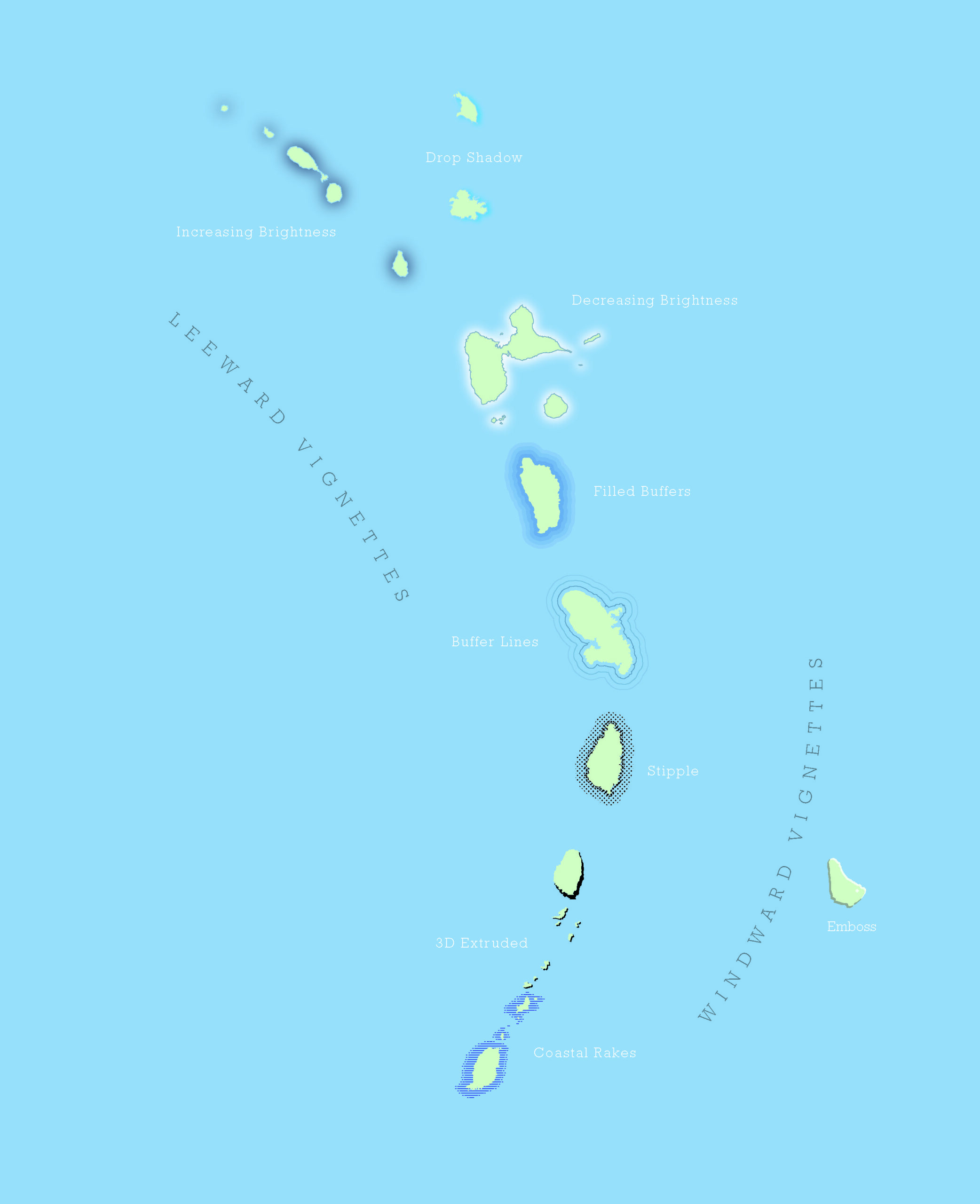 Vignette design alternatives