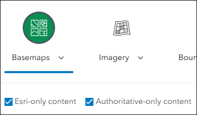 Esri and Authoritative content