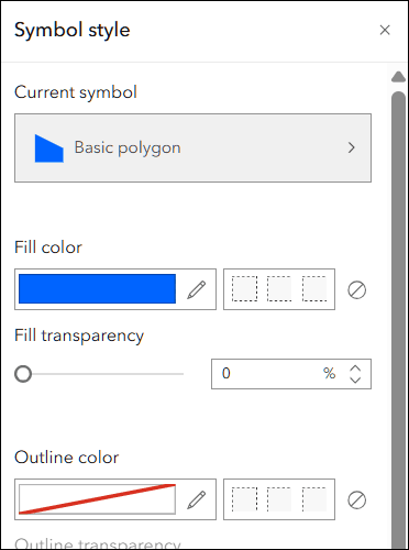Symbol style