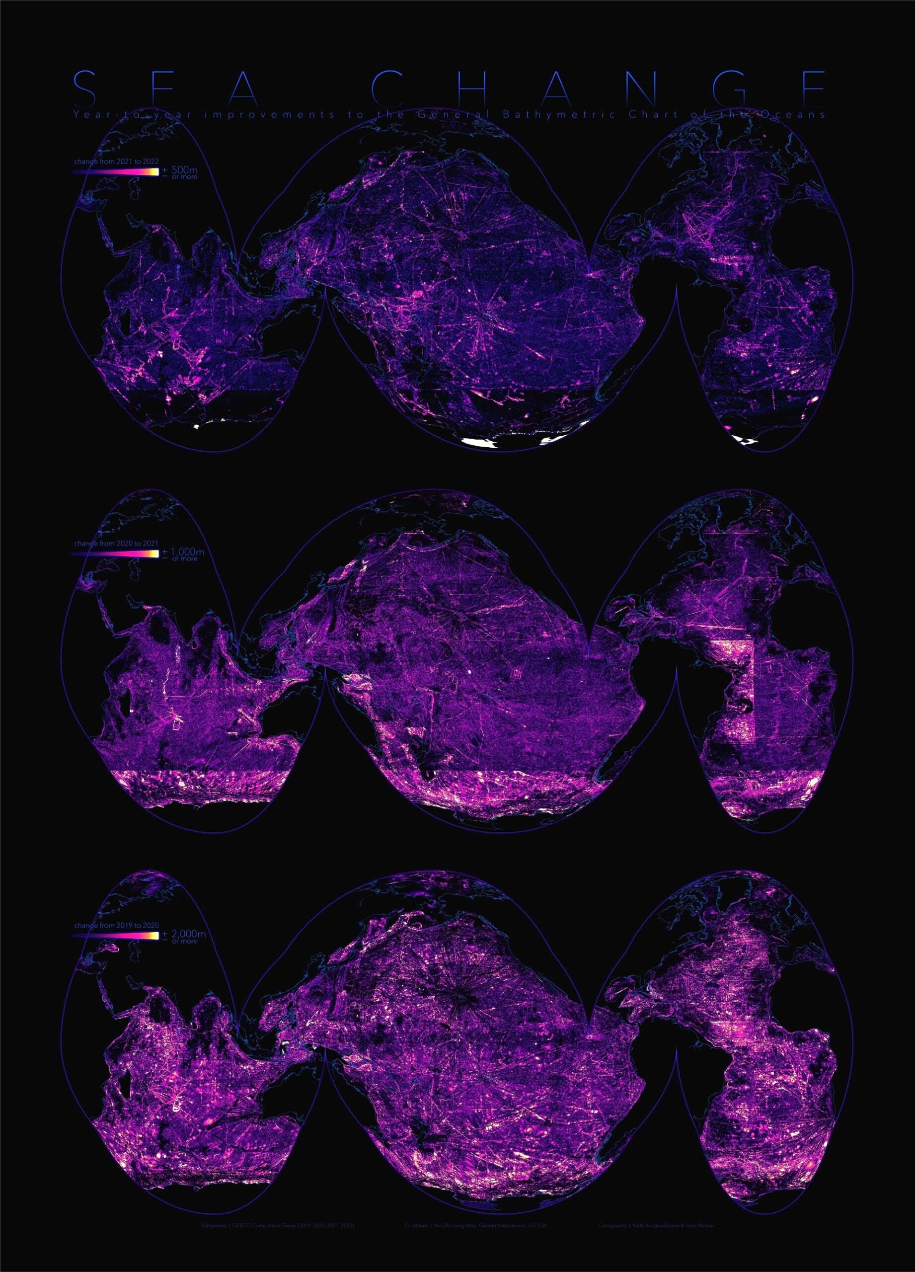 Small view of the Sea Change poster. Click to open a very large high resolution version of the poster.