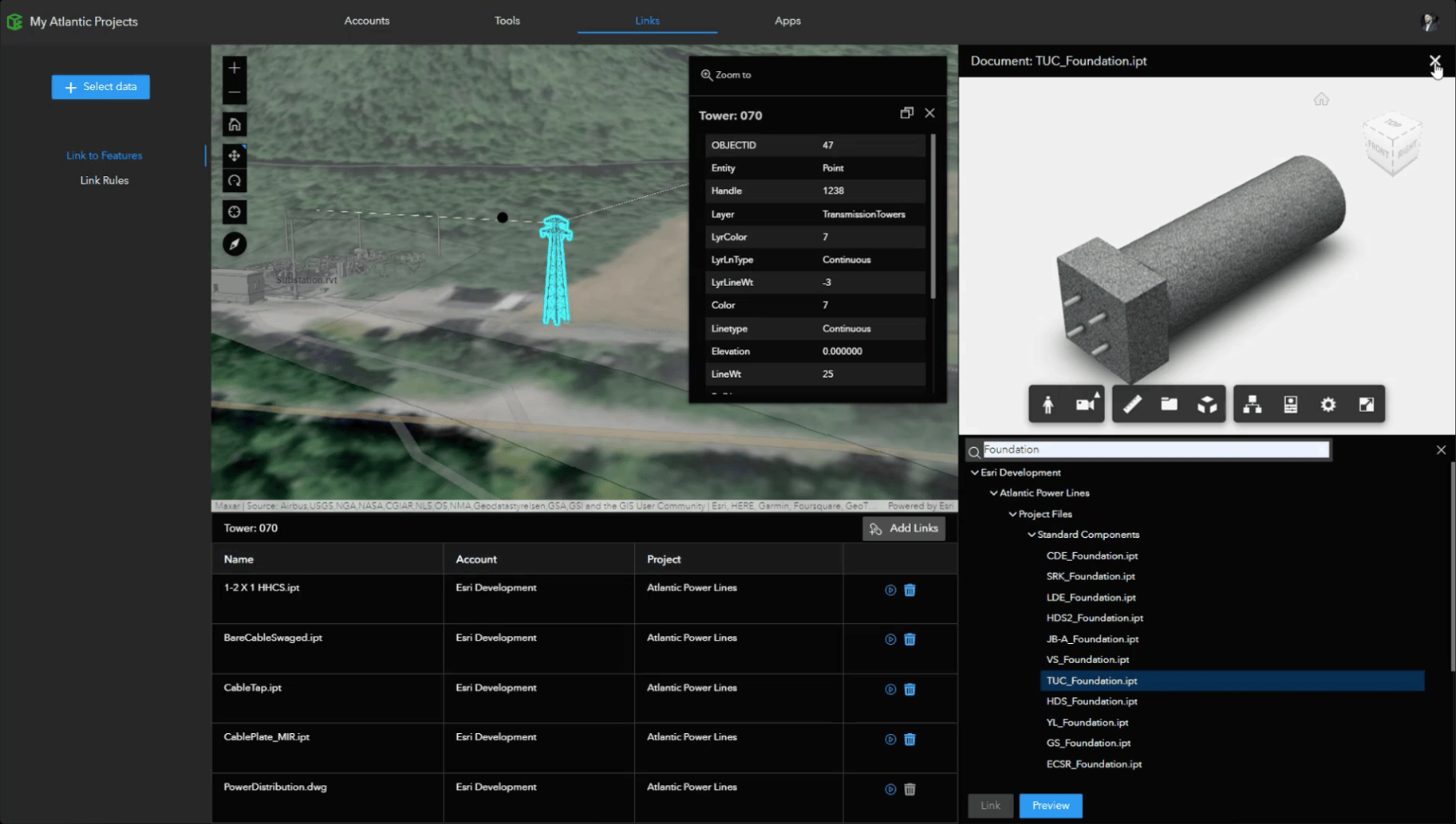 Enhanced document linking to GIS features comes to ArcGIS GeoBIM with the December 2022 release