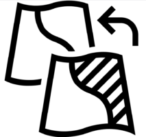 Icon used for adding and overwiting in update data