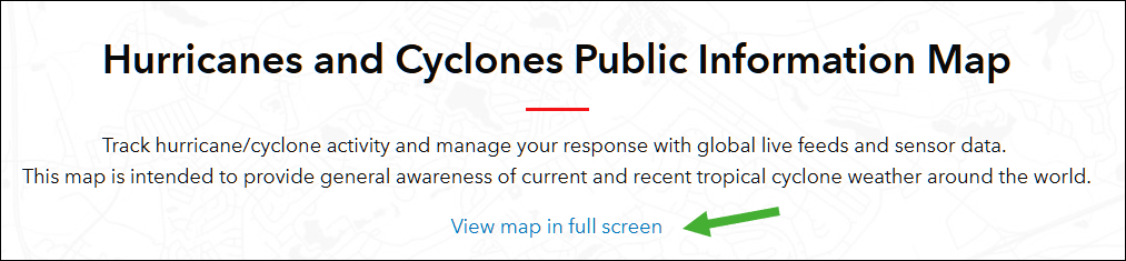 Open Public Information map