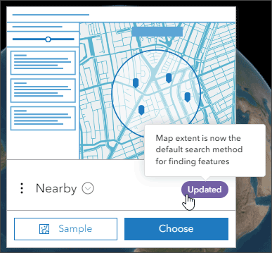 Badge with more info