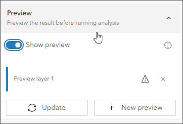 Raster function preview