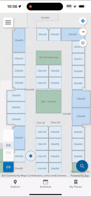 Apple IPS in Indoors mobile app