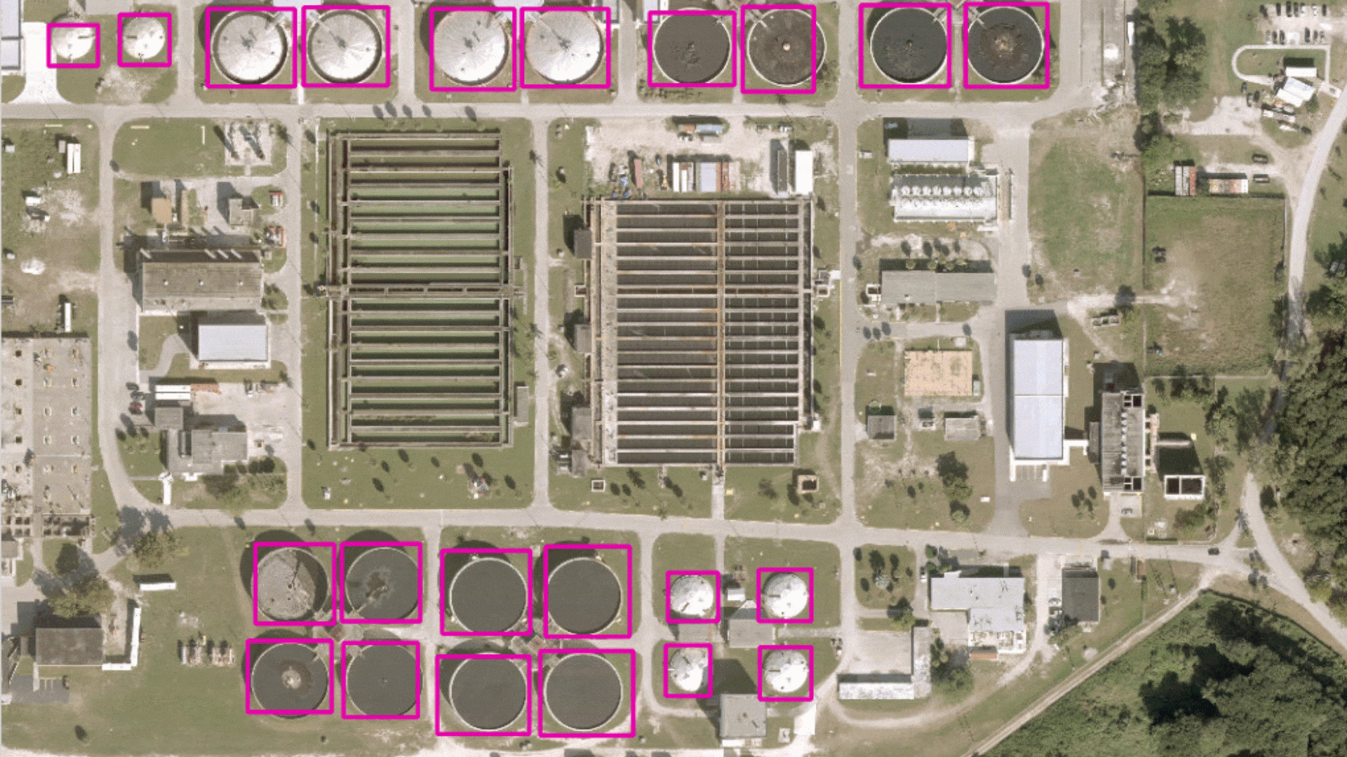 Oil Tank Detection using High Resolution (30 centimeters) Imagery