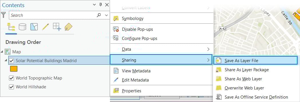 Save query layer as a layer file