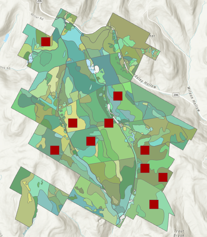 Cluster sampling design