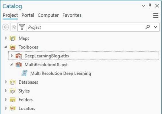 Adding Multiresolution DL to ArcGIS Pro