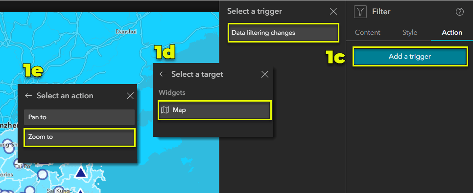 Add a Zoom to action