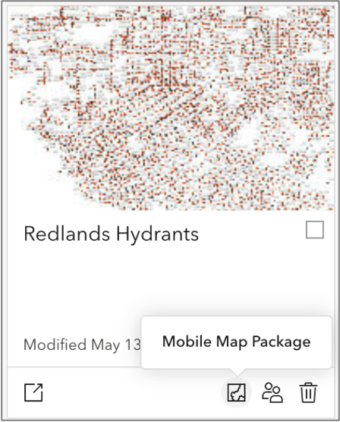 New support for Mobile Map Packages