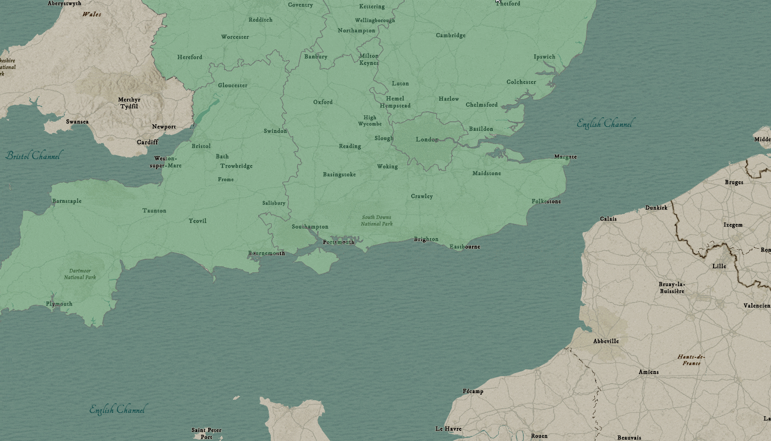 Pop-up opening table