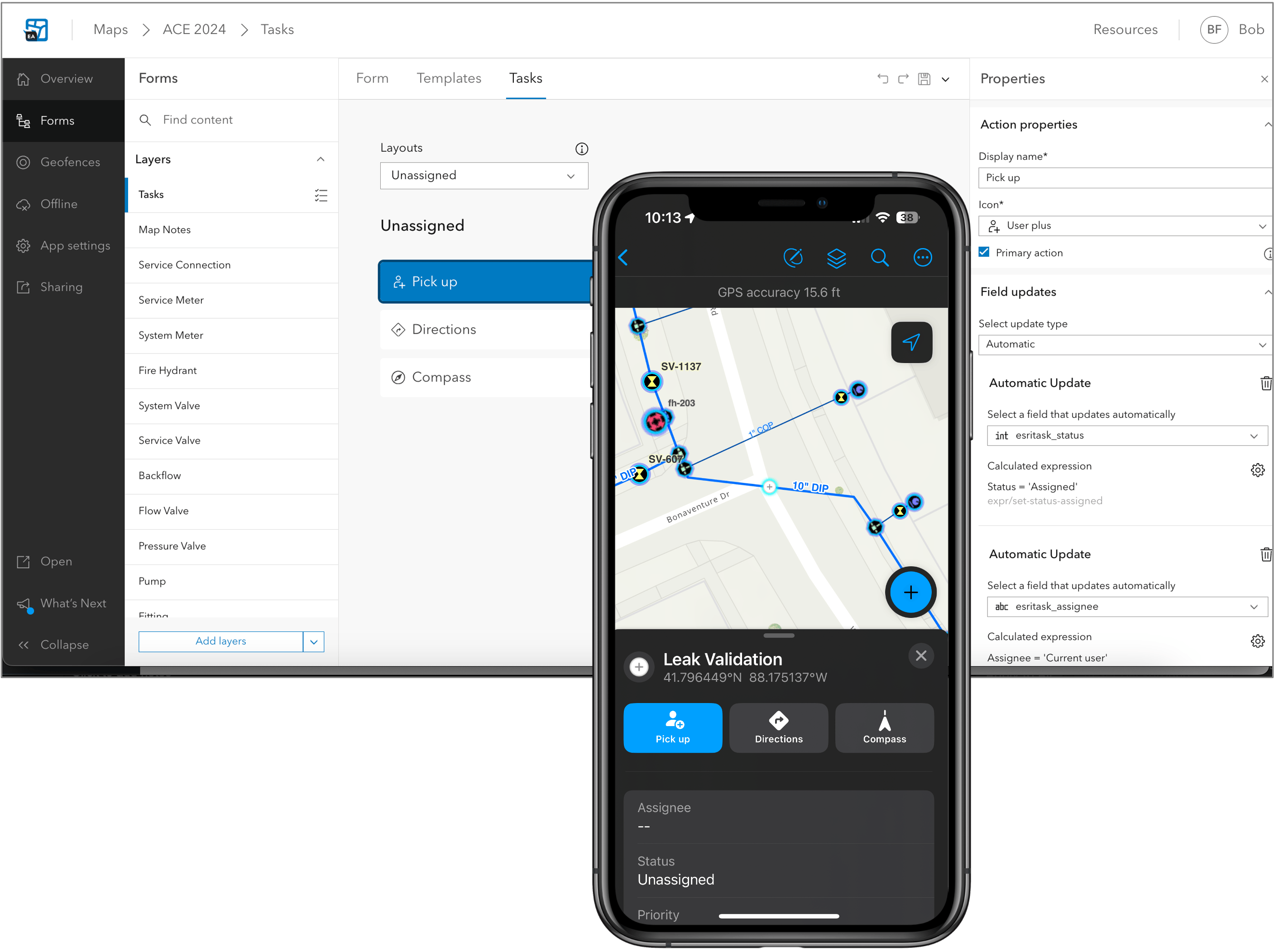 Tasks, offline utility networks, and much more.