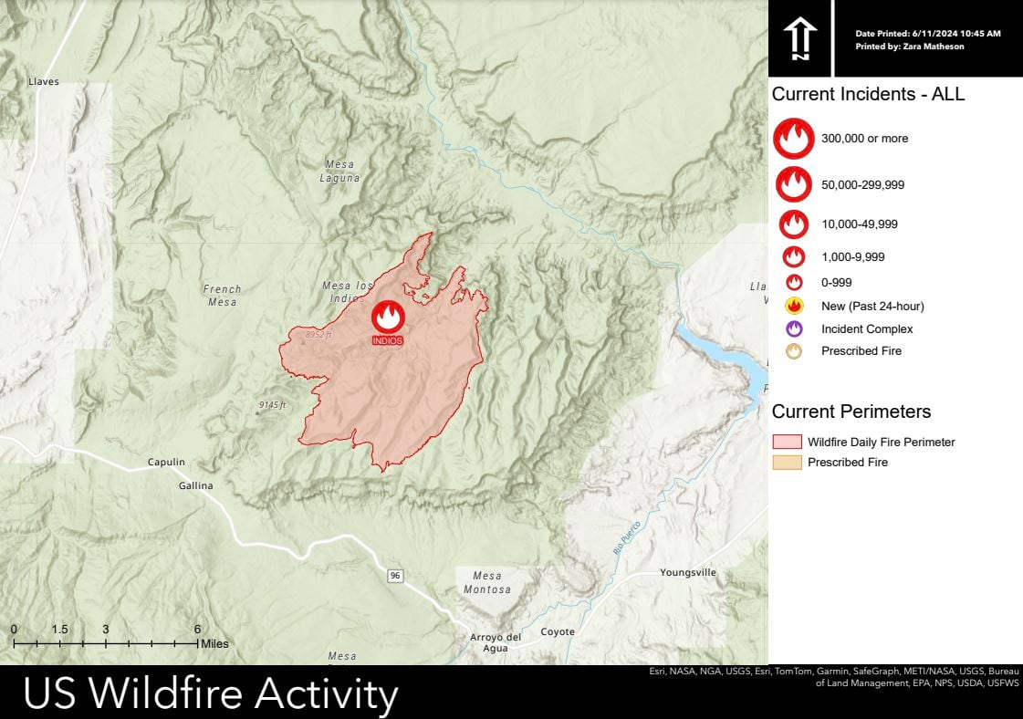 A completed print layout that is customized to an organization.
