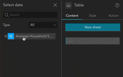 Batch adding sheets to a table