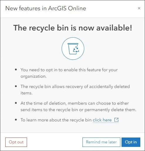 Recycle bin