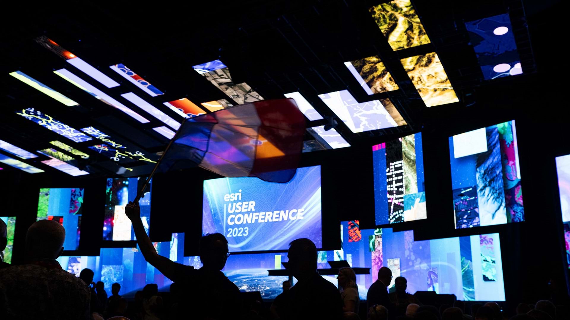 The planery from the 2023 Esri User Conference