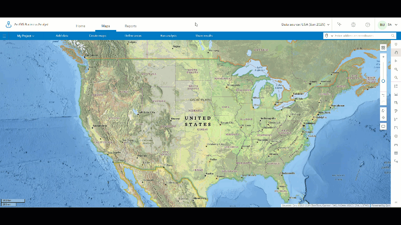 Workflow of accessing gallery templates.